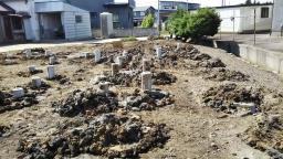 補強杭工事完了